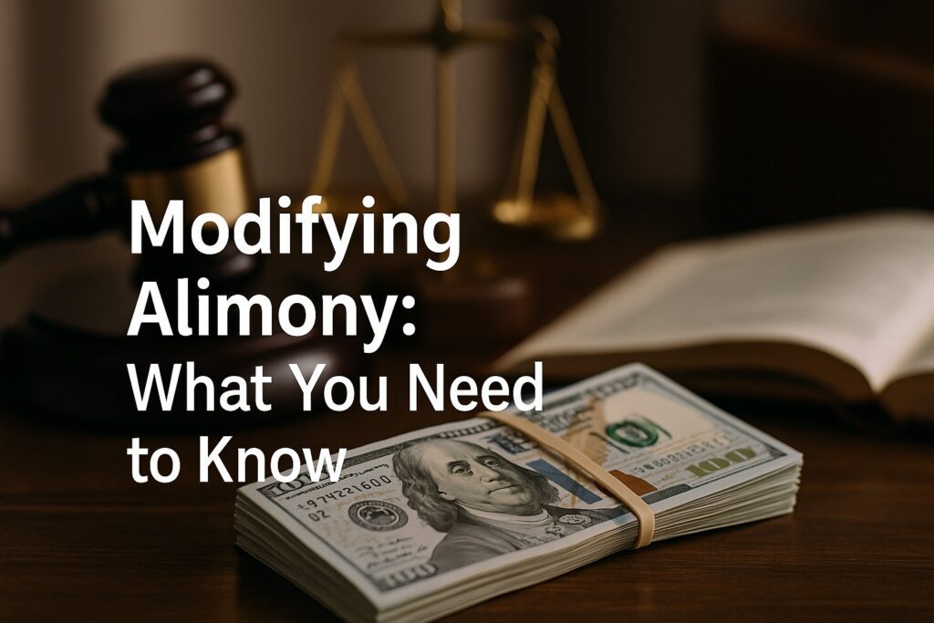 modify alimony