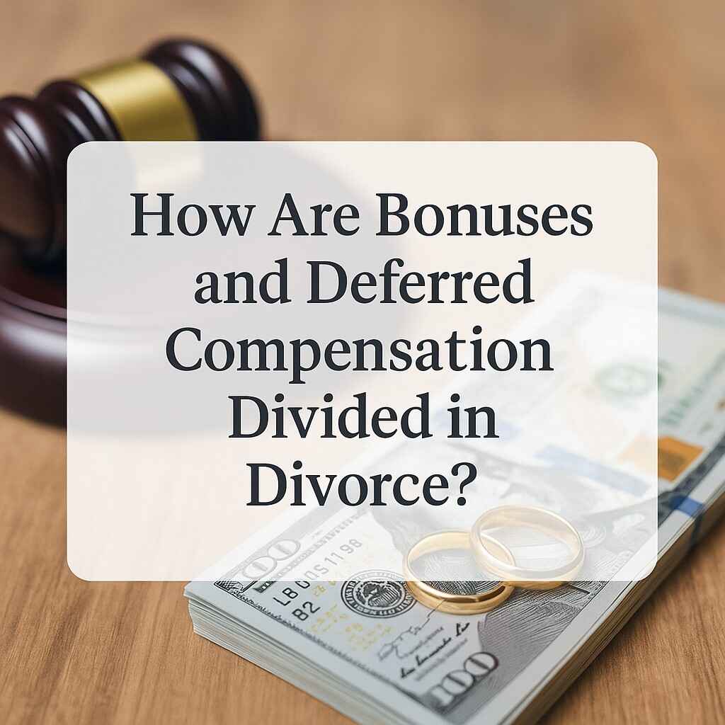 bonuses and deferred compensation divorce