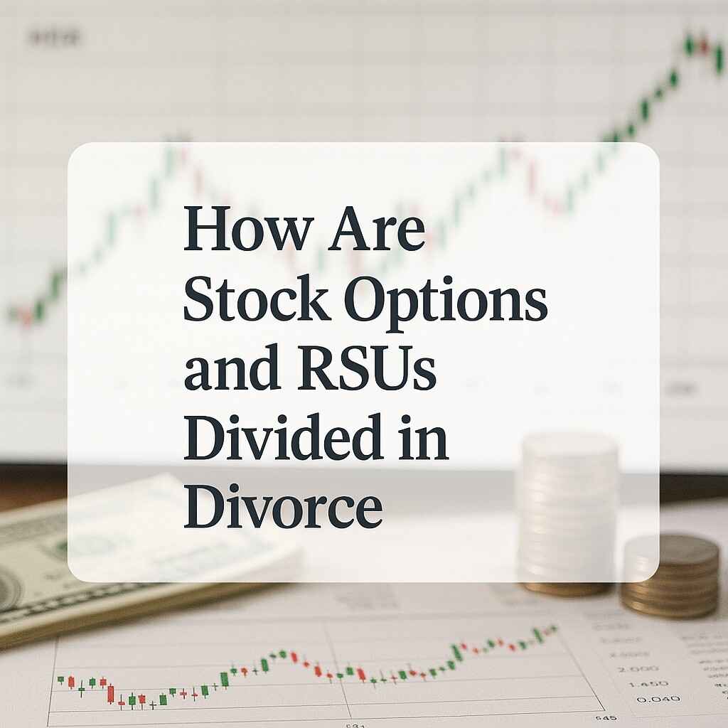 dividing stock options in divorce
