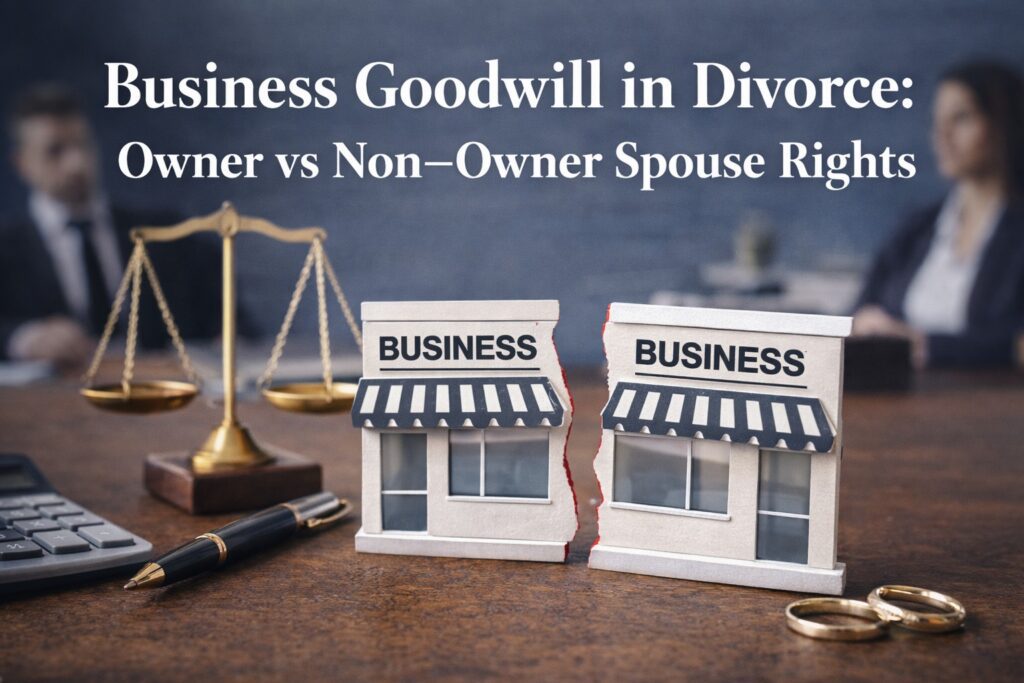 business goodwill divorce