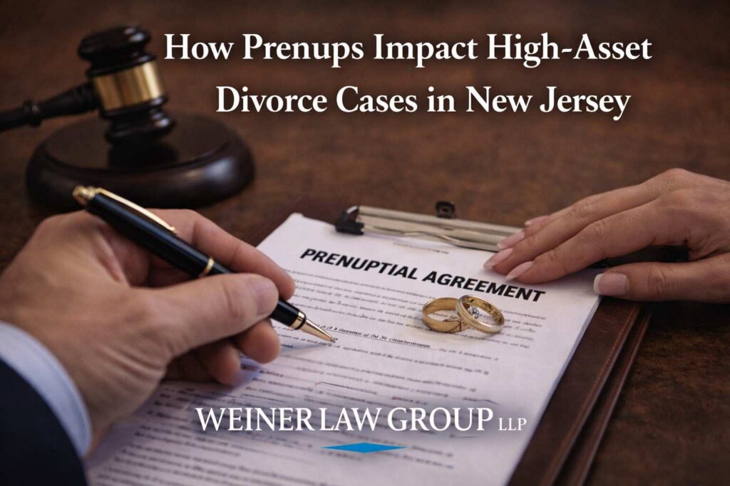 prenup high asset divorce NJ